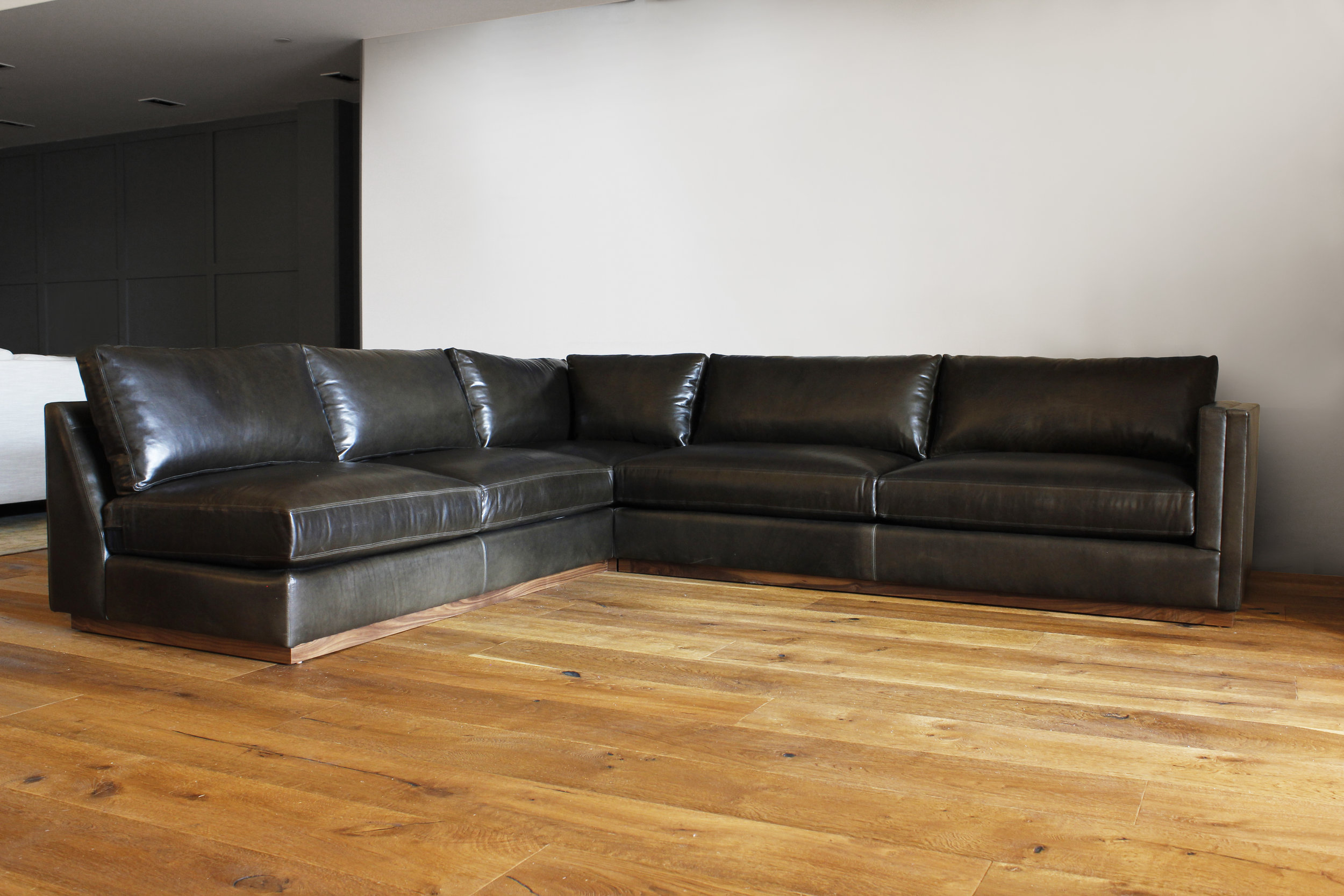 The Caulfield Sectional | Leather