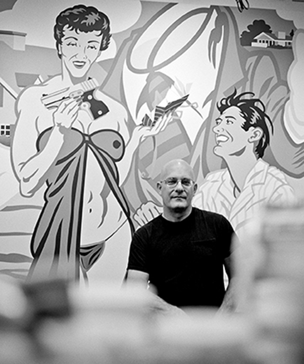 KTK in the studio. Photo by Michael Wilson ©2013