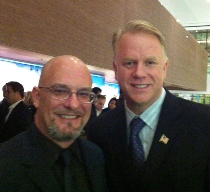 KTK with Boomer Esiason at the Breitling Flagship Store NYC Opening