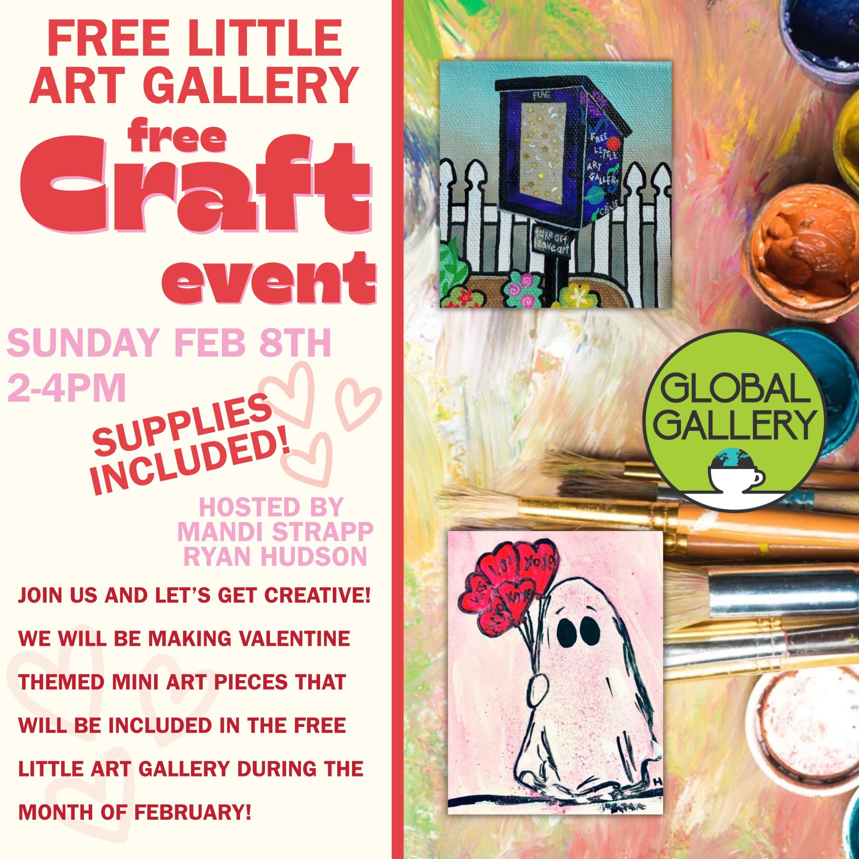 Free Little Art Gallery Craft Night