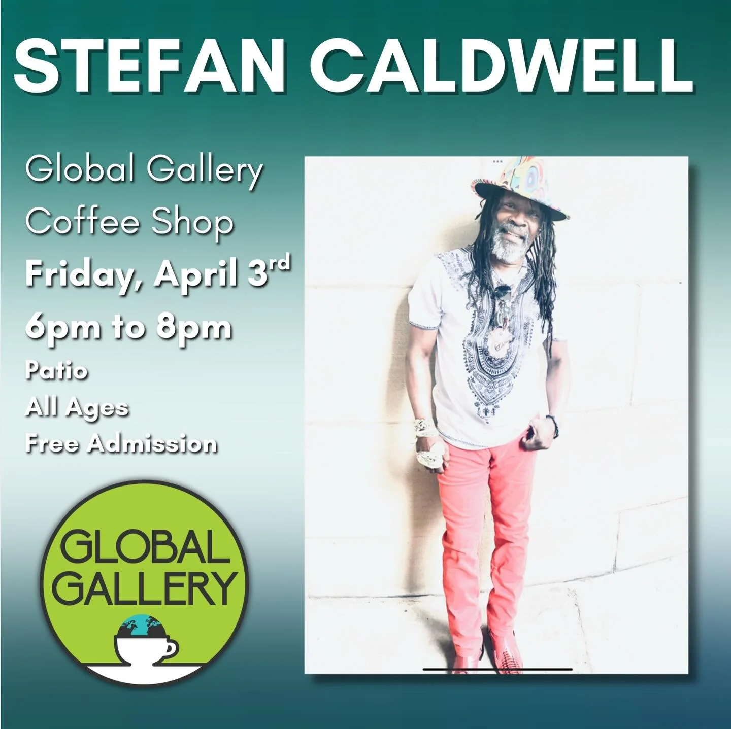 We have  @caldwell.stefan from the @the_groove_keepers tomorrow for a solo set from 6-8! 

#globalgallery #clintonvillejamoboree #discoverclintonville #614music