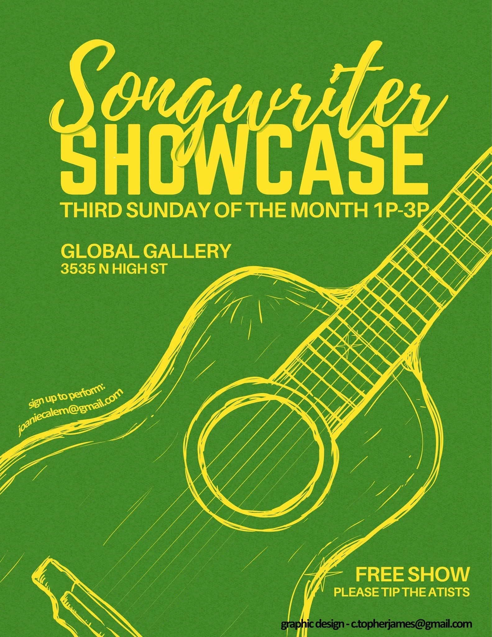 Sunday Songwriter Showcase