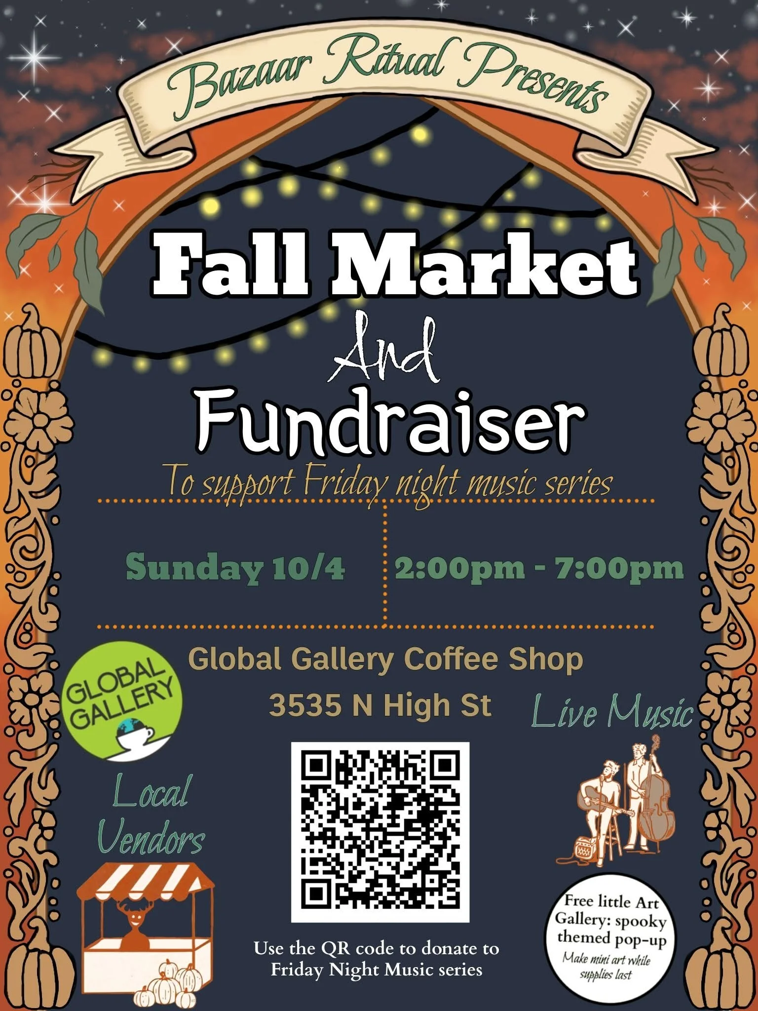 Bazaar Ritual! | Global Gallery Music Fundraiser