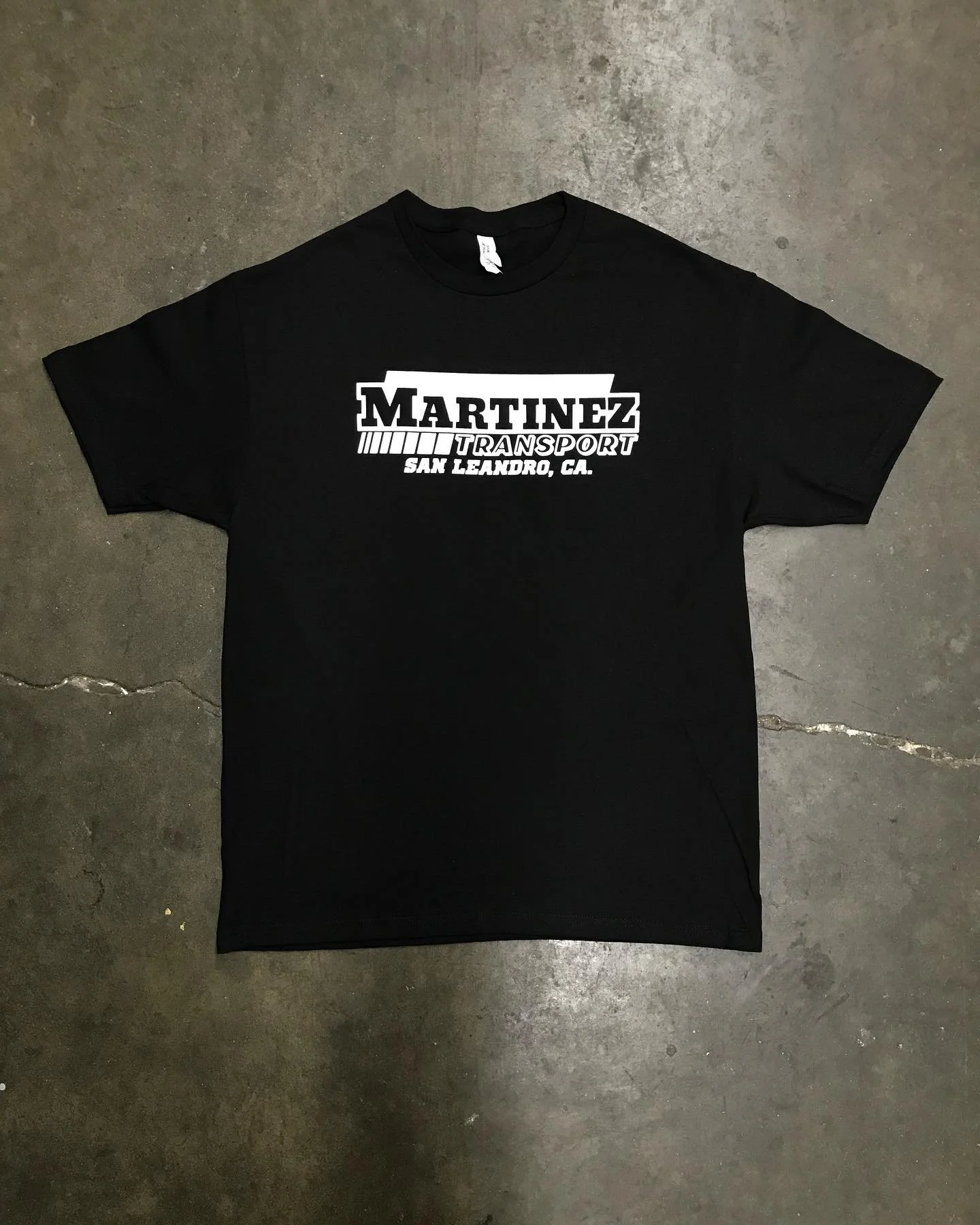 Mart&iacute;nez transport San Leandro #screenprinting #westoakland #oakland #local #revoltsilkscreen #supportlocal #silkscreen #plastisol #localeconomy #shoplocal