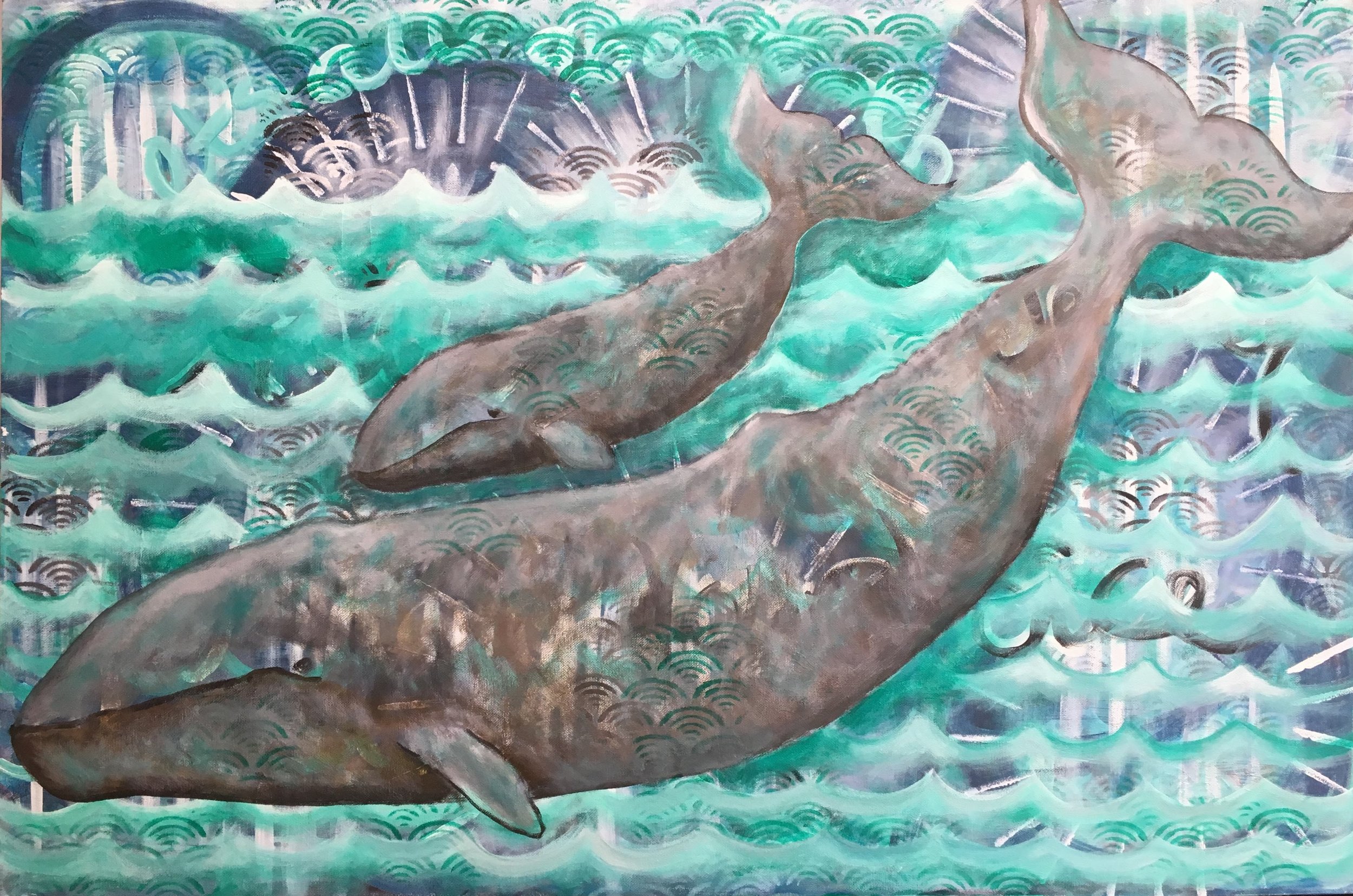 gray whale painting by desiree east.JPG