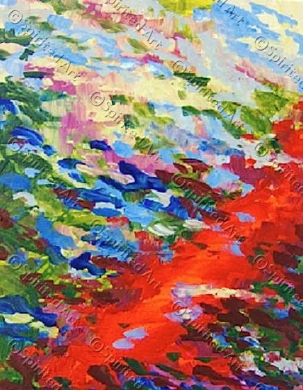 Abstract Koi