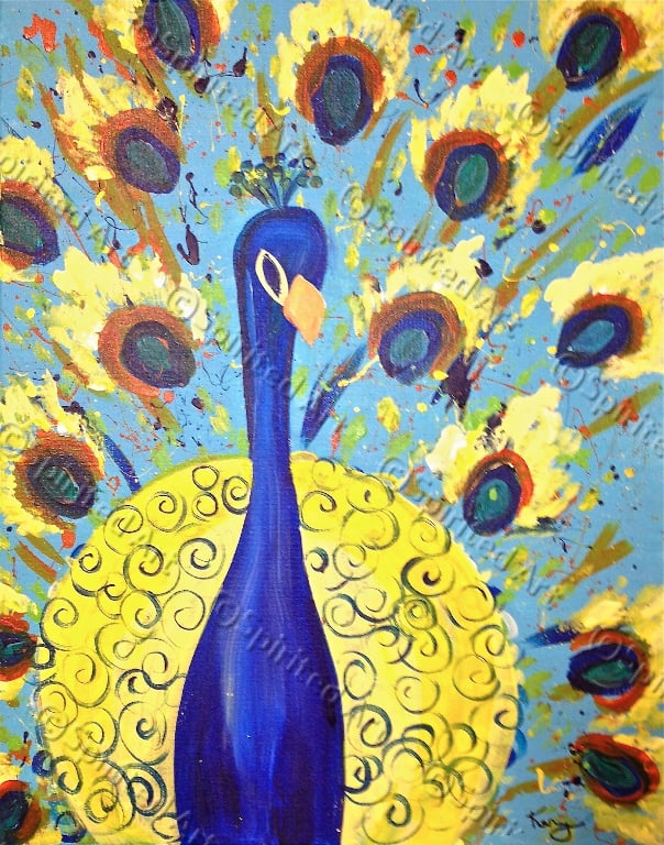 Funky Peacock