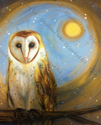 Moonlight Owl