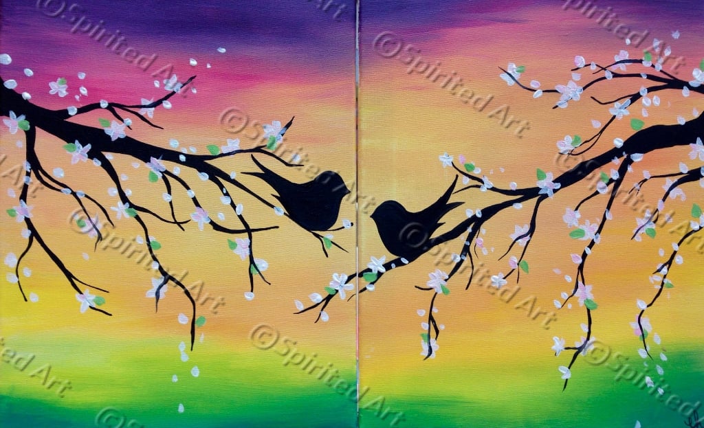 Spring Birds Date