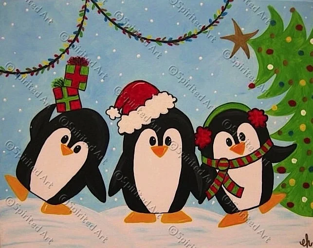 Penguins xmas