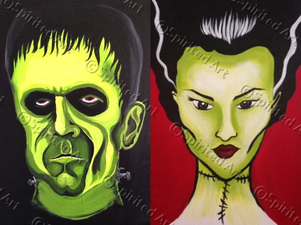 Frankenstein and His Bride Date Night