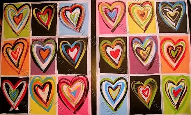Kandinsky Hearts Date Night