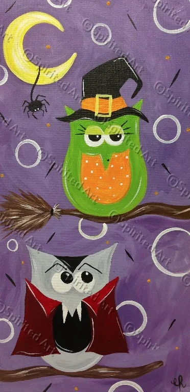 Spooky Owls