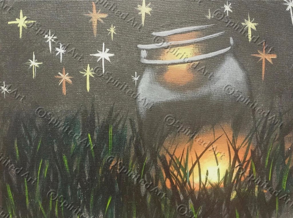 Mason Jar Fireflies
