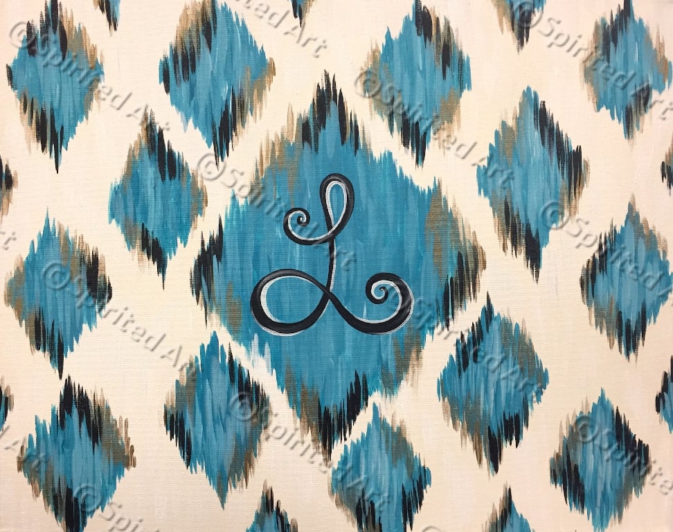 Ikat Monogram