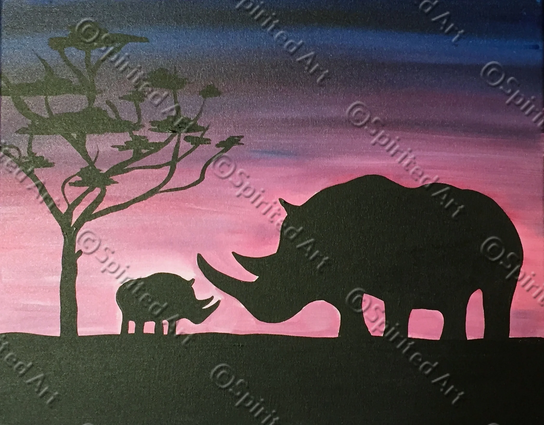 Safari Sunset