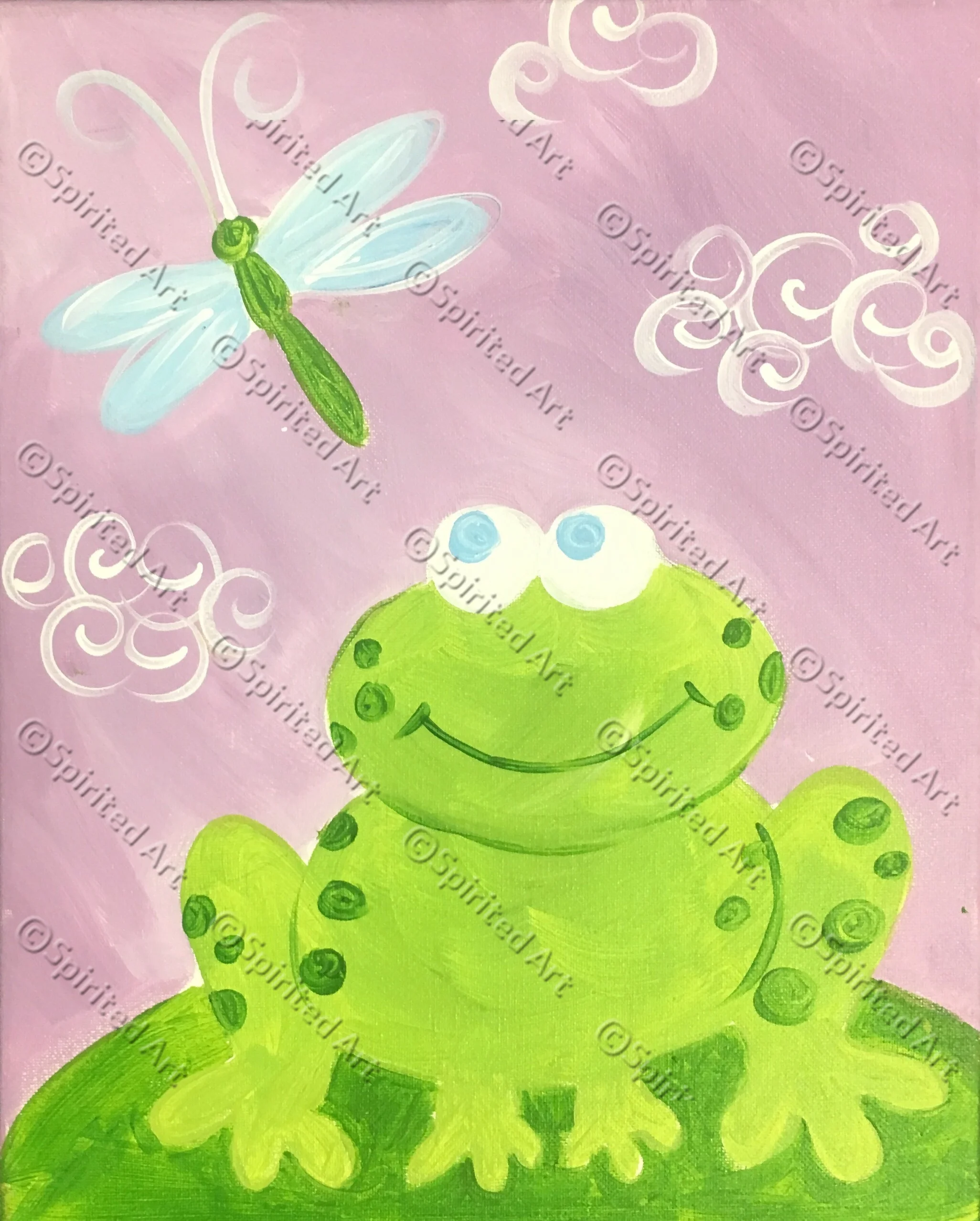 Frog&Dragonfly