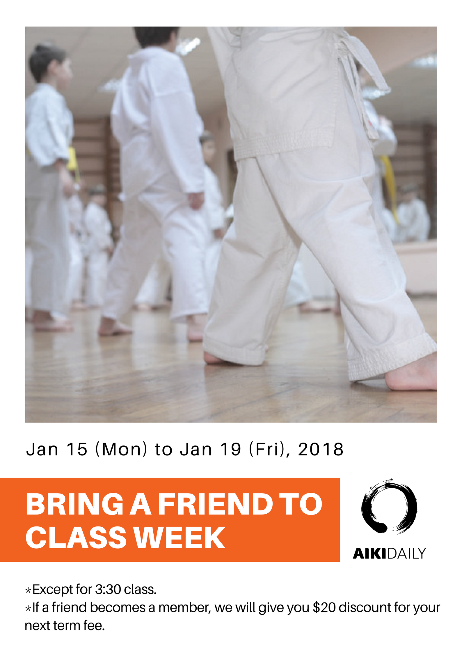 Bring a friend to class week