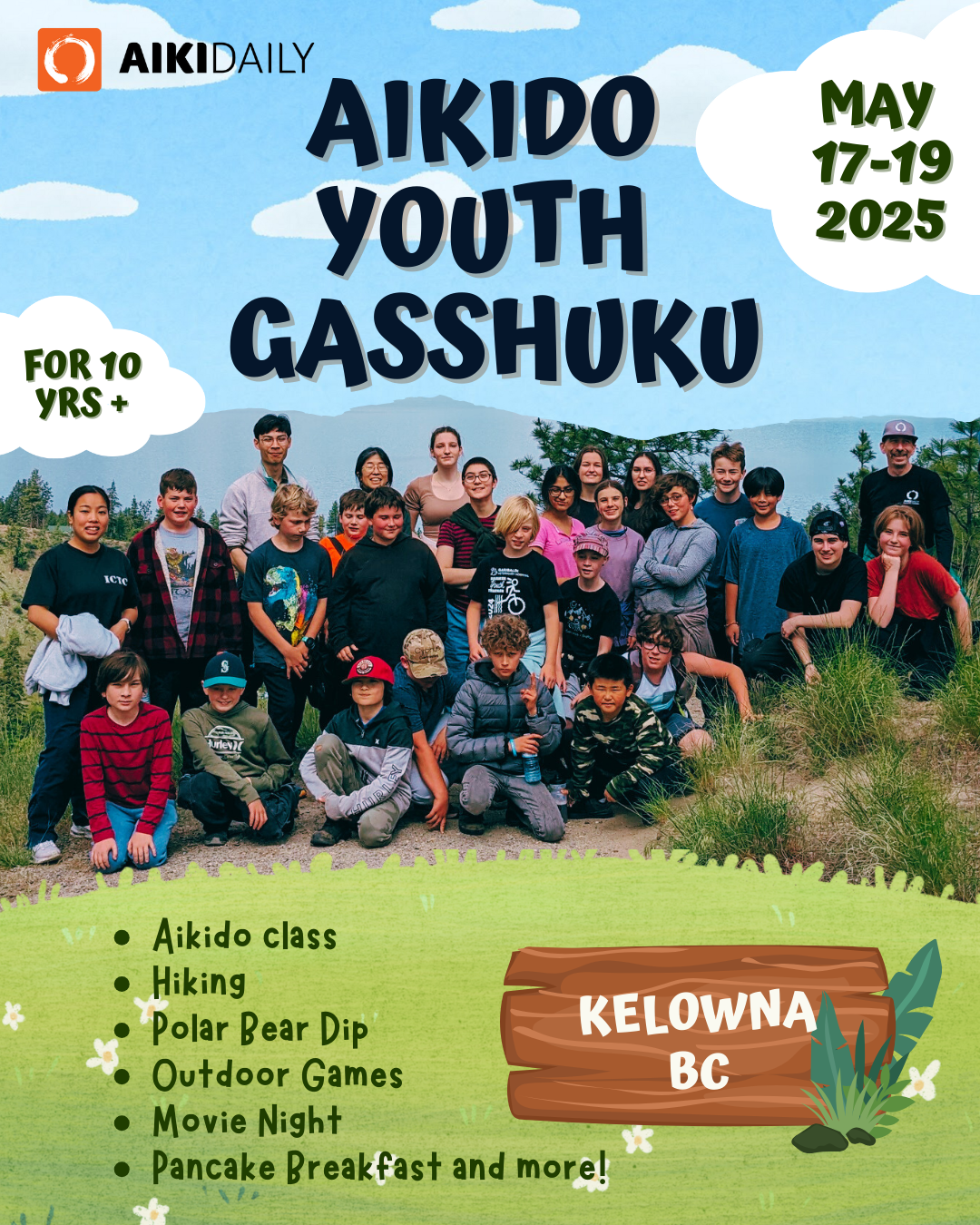 Aikido Youth Gasshuku in Kelowna
