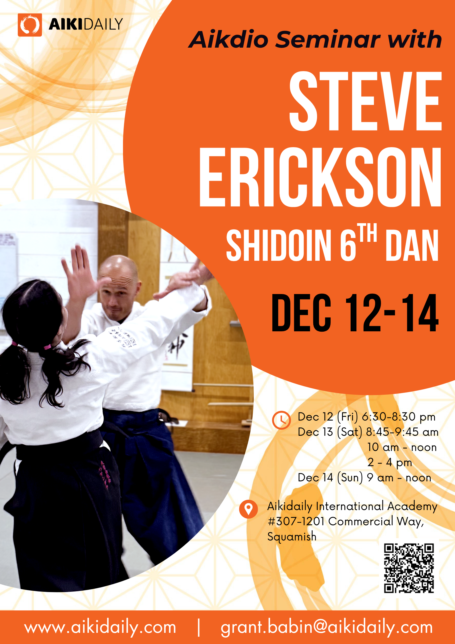 Steve Erickson sensei Seminar