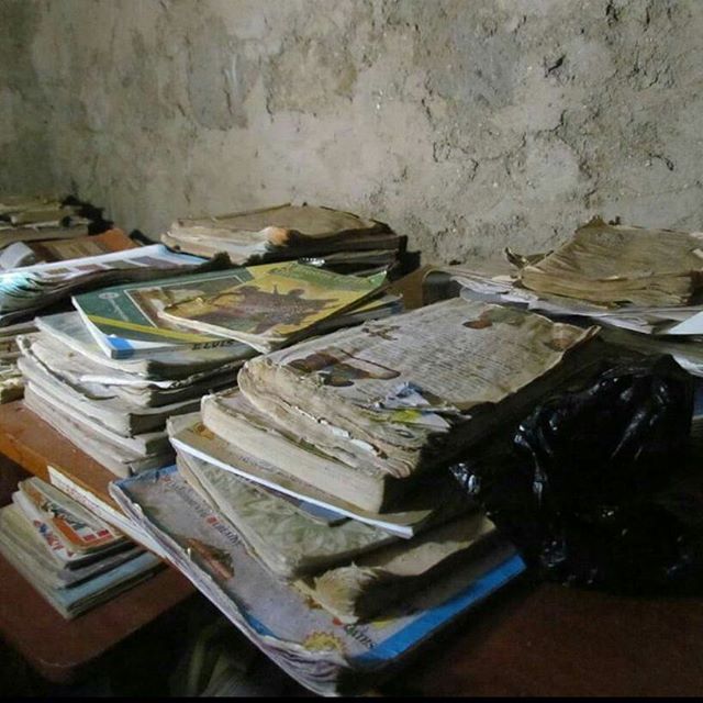 Could you imagine going to school with these books? These are the school texts used every day by children in the Bethsaida Community Foundation orphanage and school. 
We will be starting an exciting new fundraiser auctioning art pieces from the talen