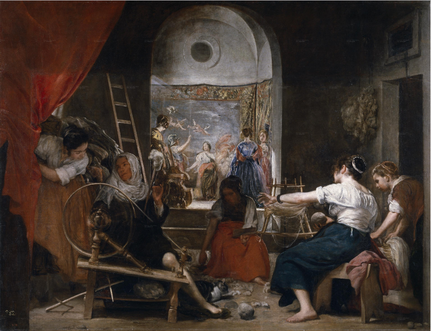 Velazquez, Las Hilanderas, 1657