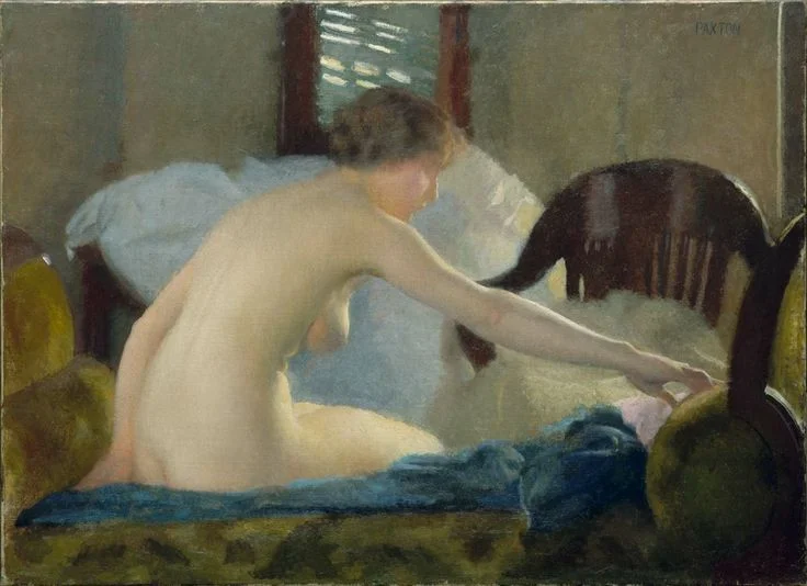 William MacGregor Paxton, Nude , 1915