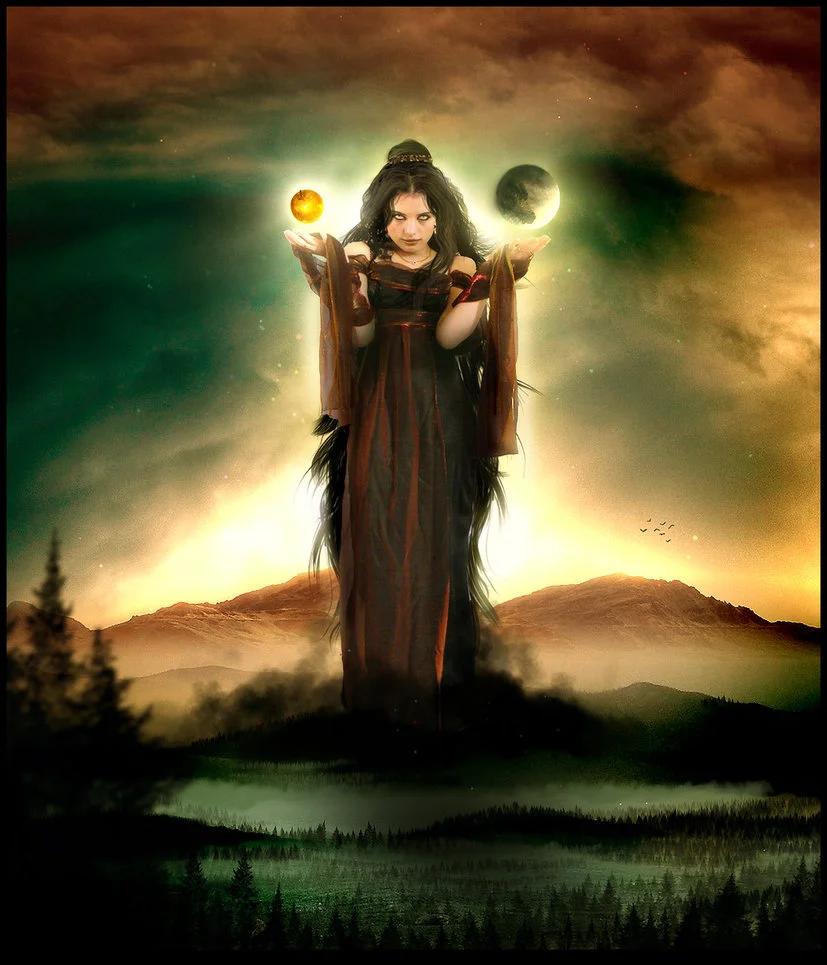 Image Credit: Eris, goddess of strife by Vp-Manips on DeviantArt