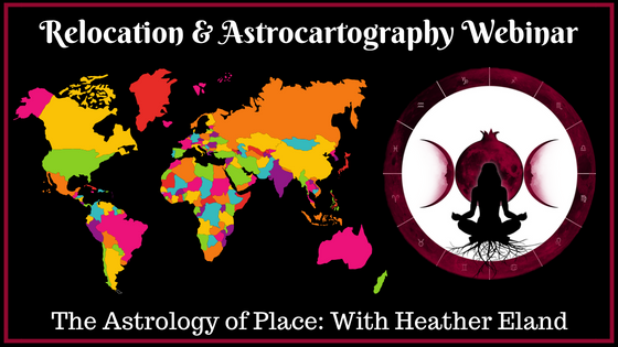 Planning a summer vacation or a BIG MOVE? Find out how to determine the BEST locations to travel, live and thrive in Heather’s Relocation Astrology Webinar! AVAILABLE NOW!