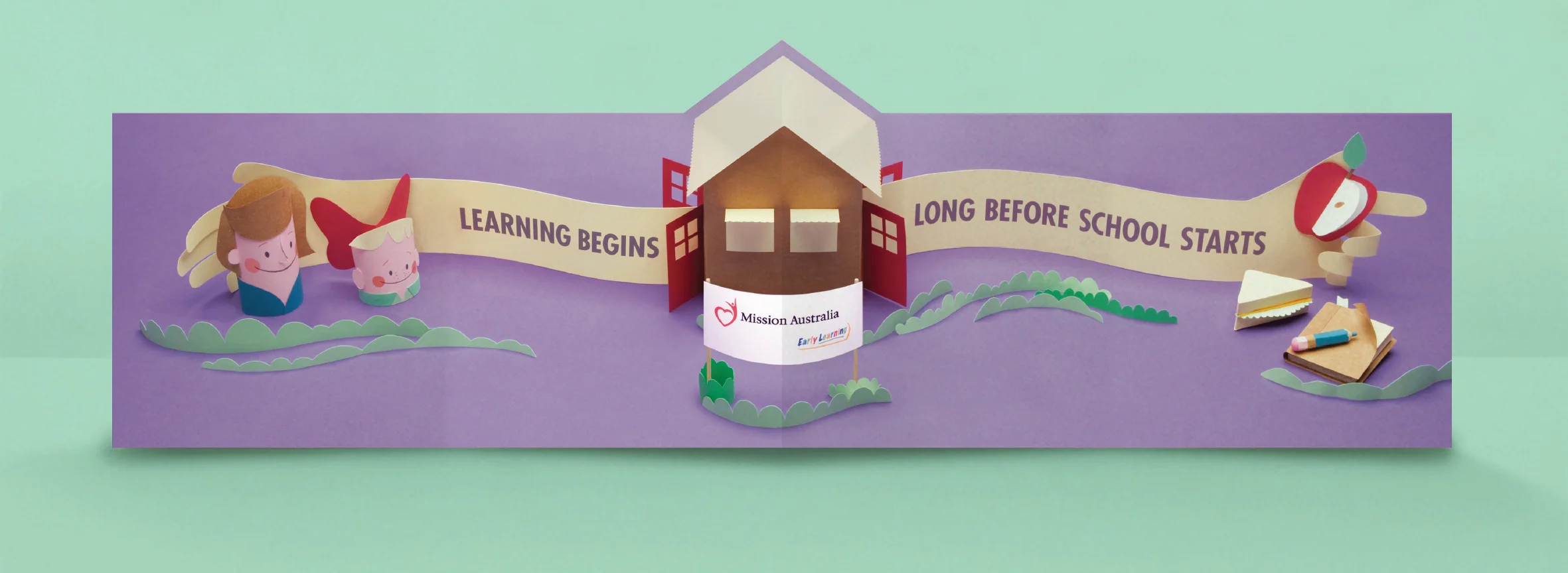 FOLDING POP-UP DM PIECE