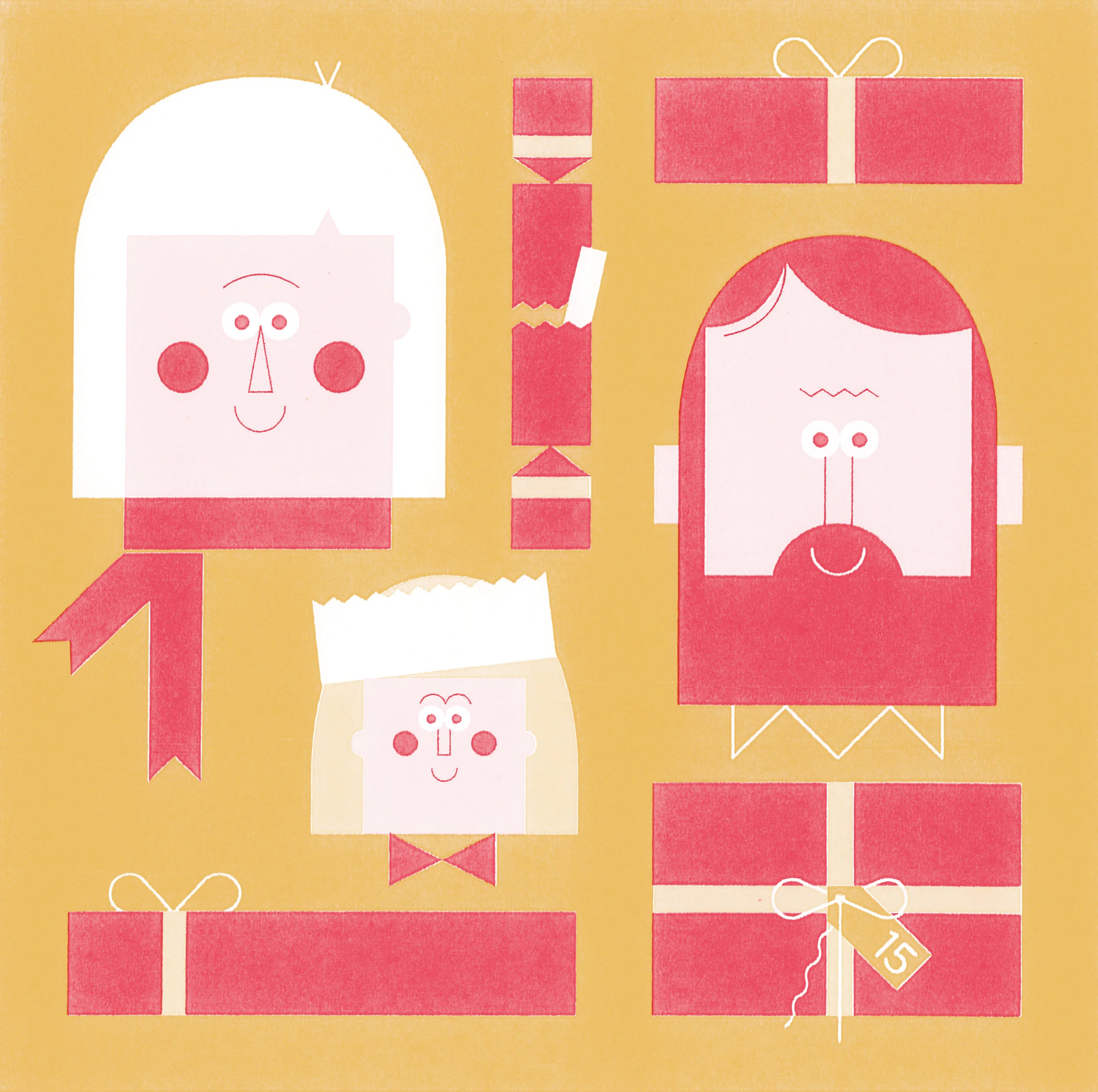 MERRY CHRISTMAS FROM THE LADDSBELOW: SO LUNARLY / BALLS OUT / CHIP OFF THE OL’ CHOC / STOP &amp; STARE