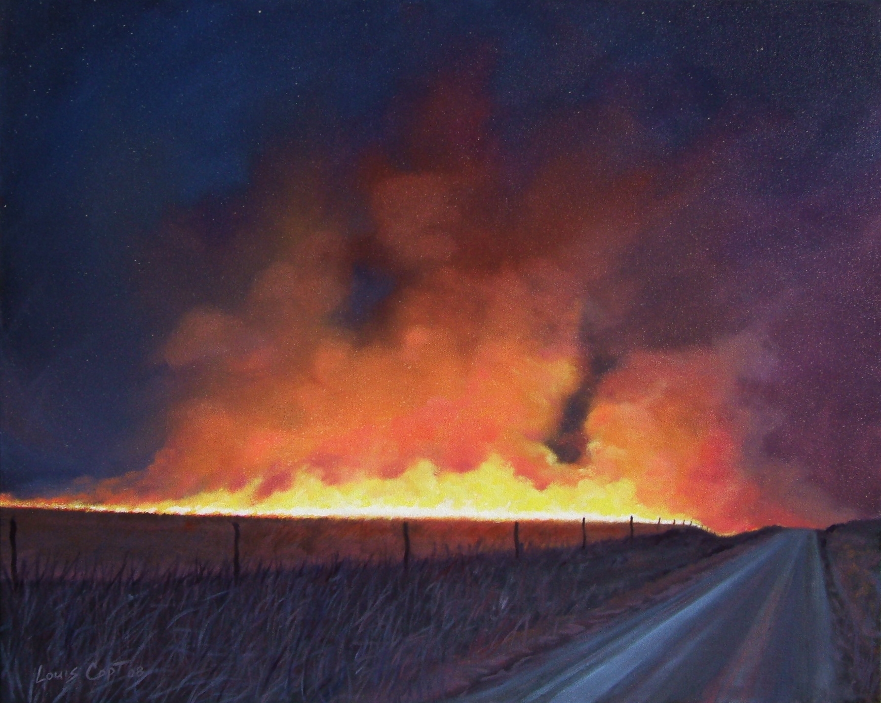 Burn Near Cottonwood Falls