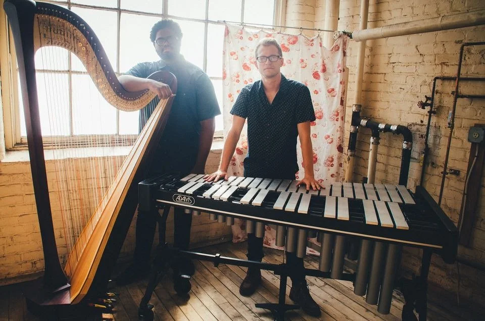 Charles Overton and Julian Loida: Harp &amp; Vibraphone Duo Live Stream