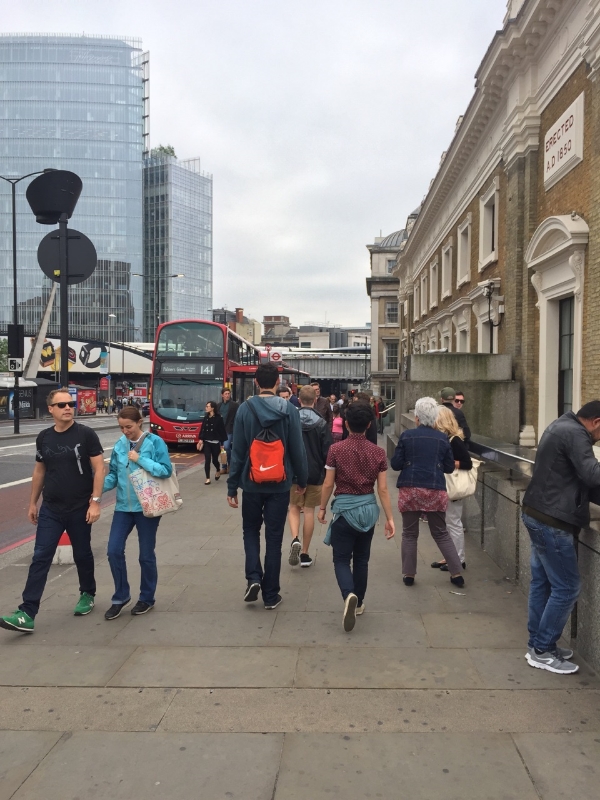 Touring around the city of London