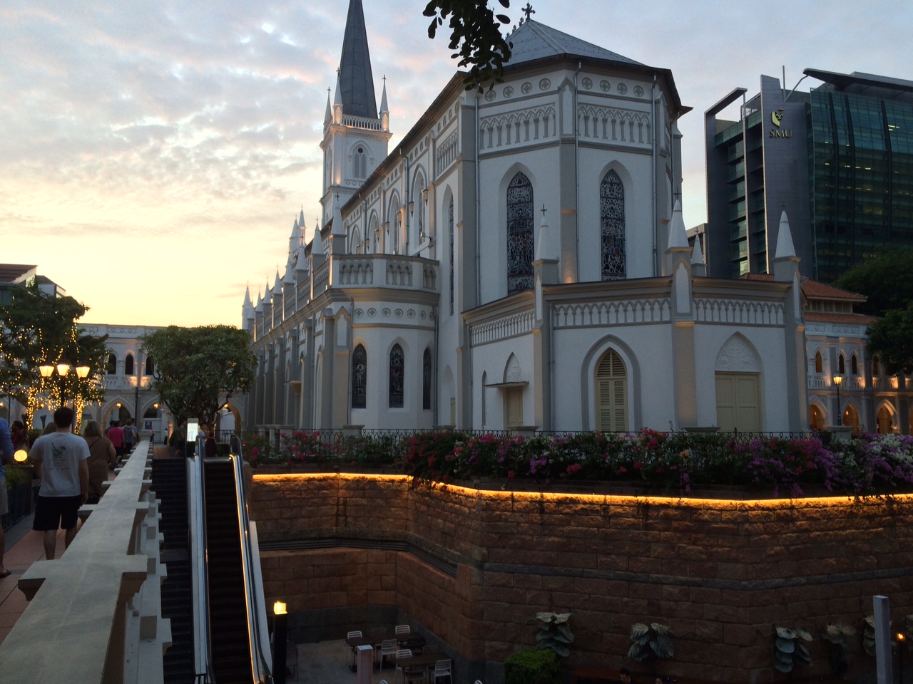 A picture of our beautiful venue at Chijmes