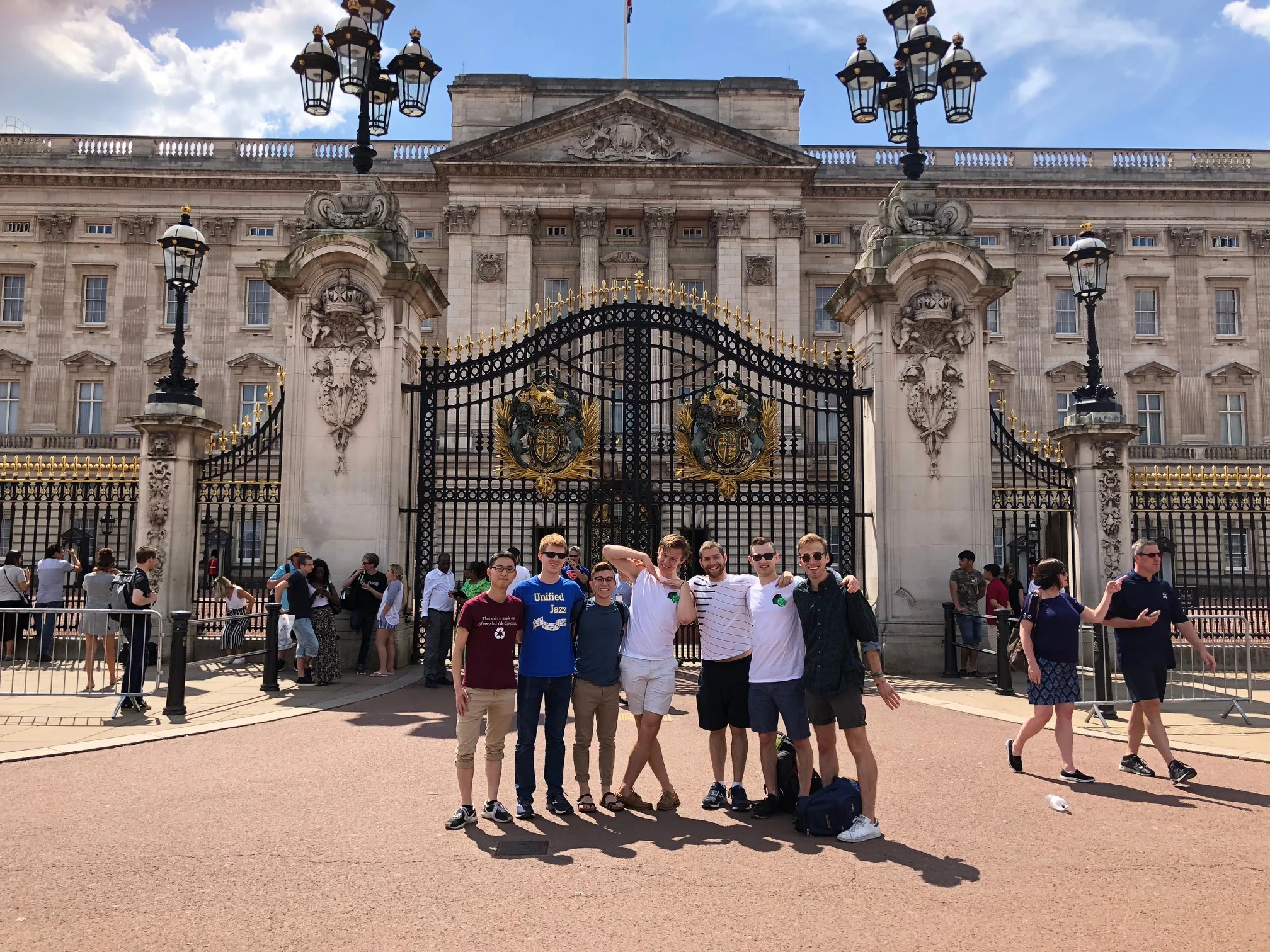 Dins take Buckingham Palace. We were royally impressed.