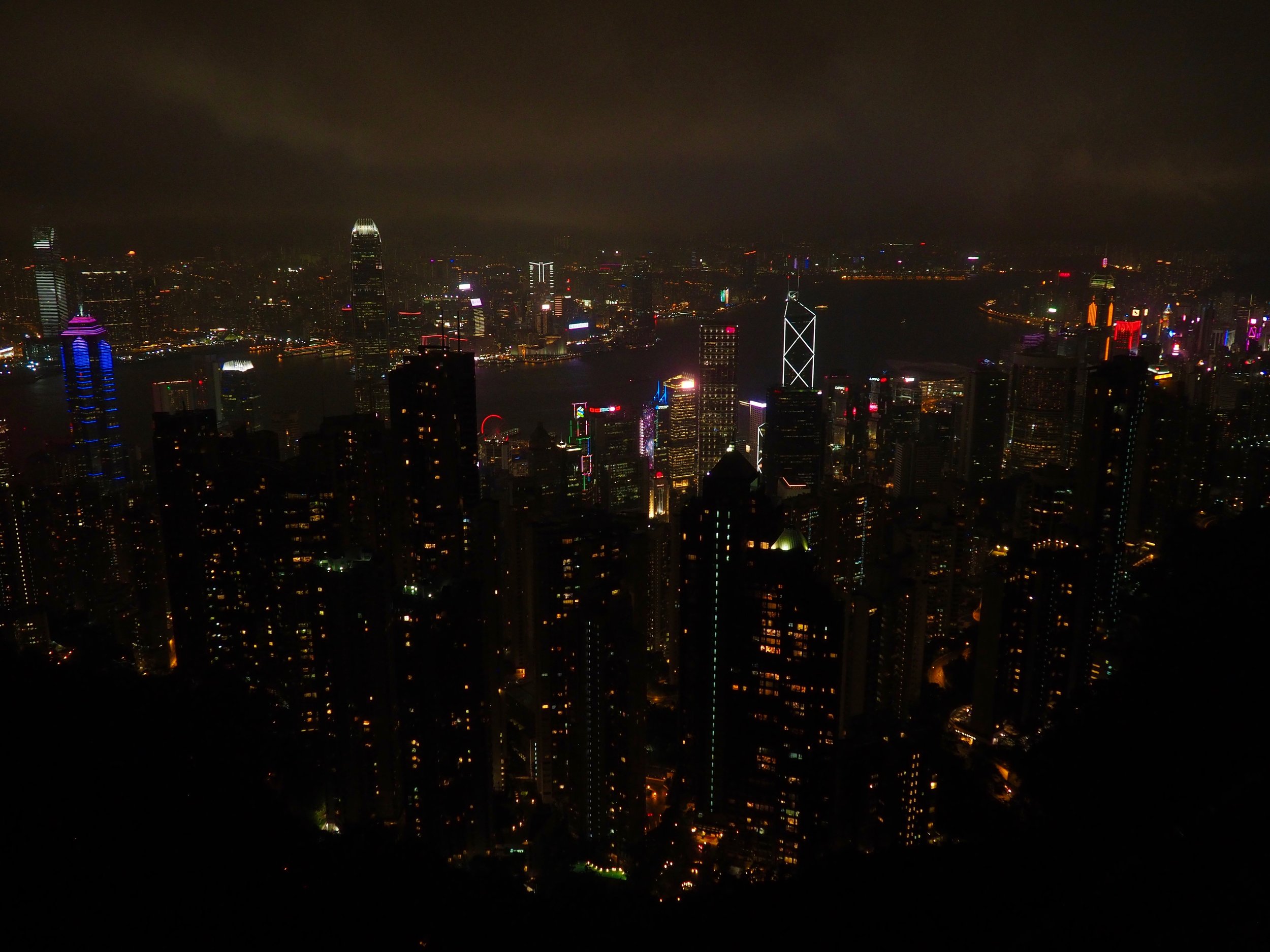 Hong Kong by Night Photo by Eli Troen #250