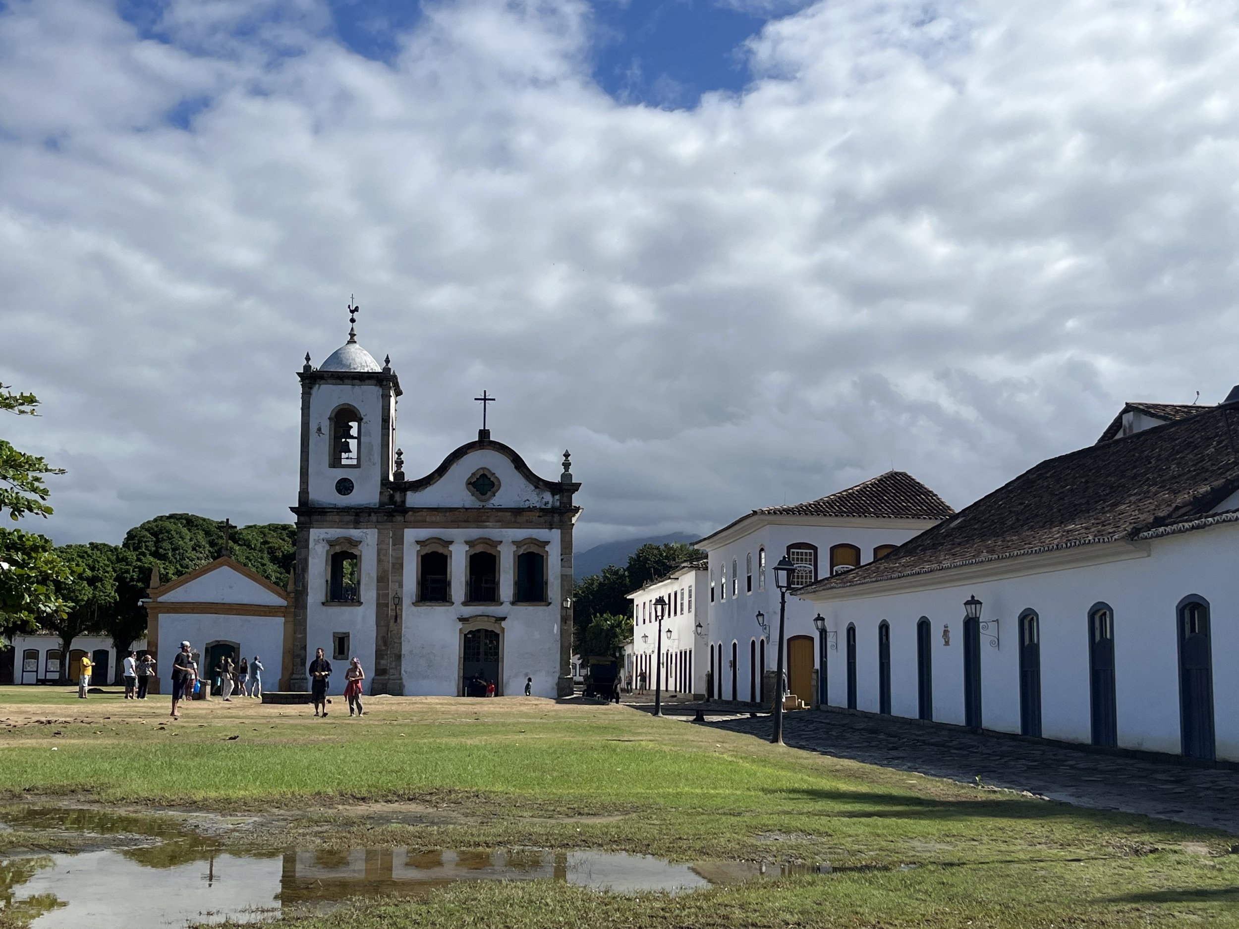  The beautiful buildings of Paraty 