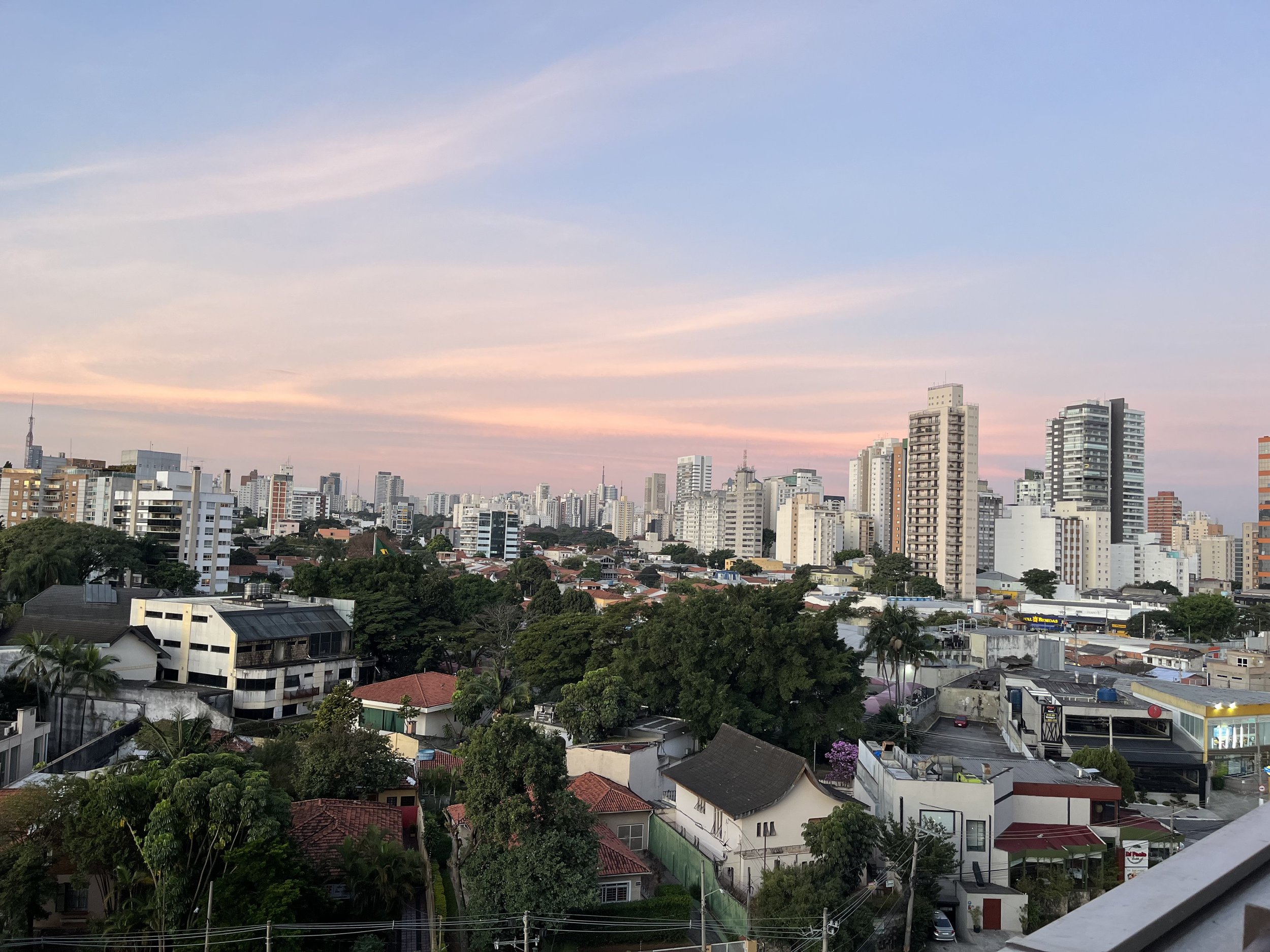  Overlooking the city of Sao Paulo 