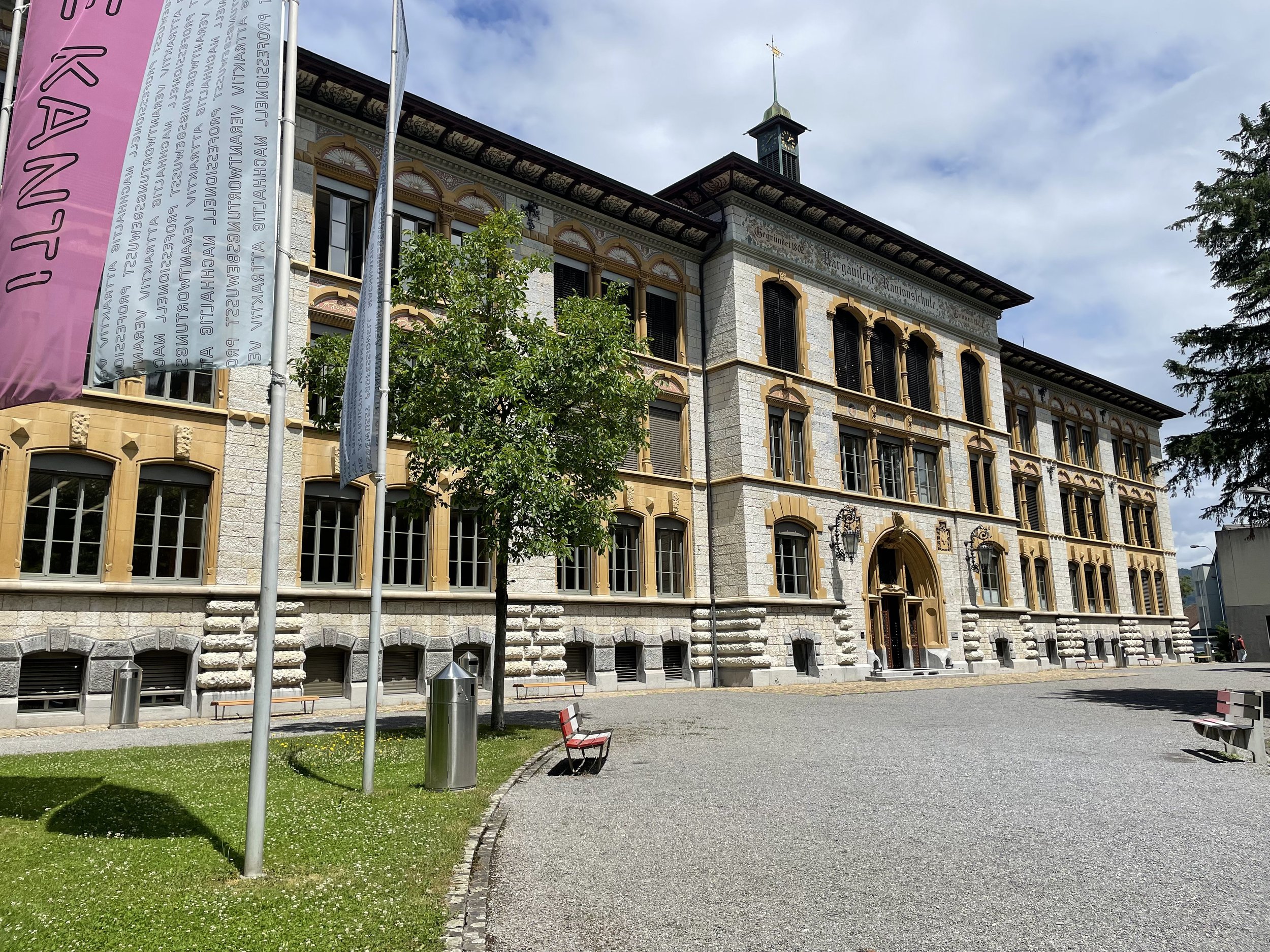  The beautiful Old Cantonal School Aarau 