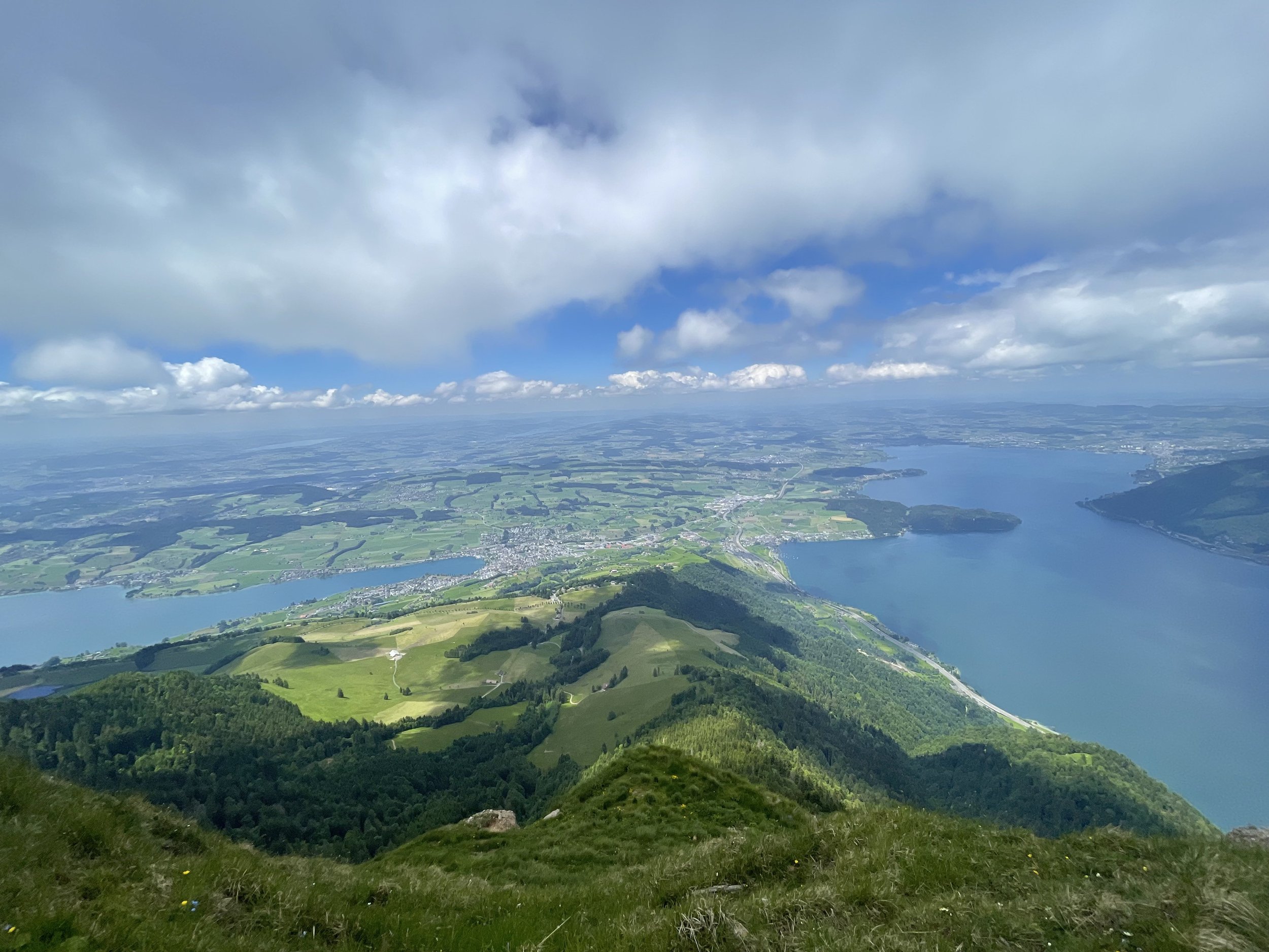  The stunning view from Mount Rigi 