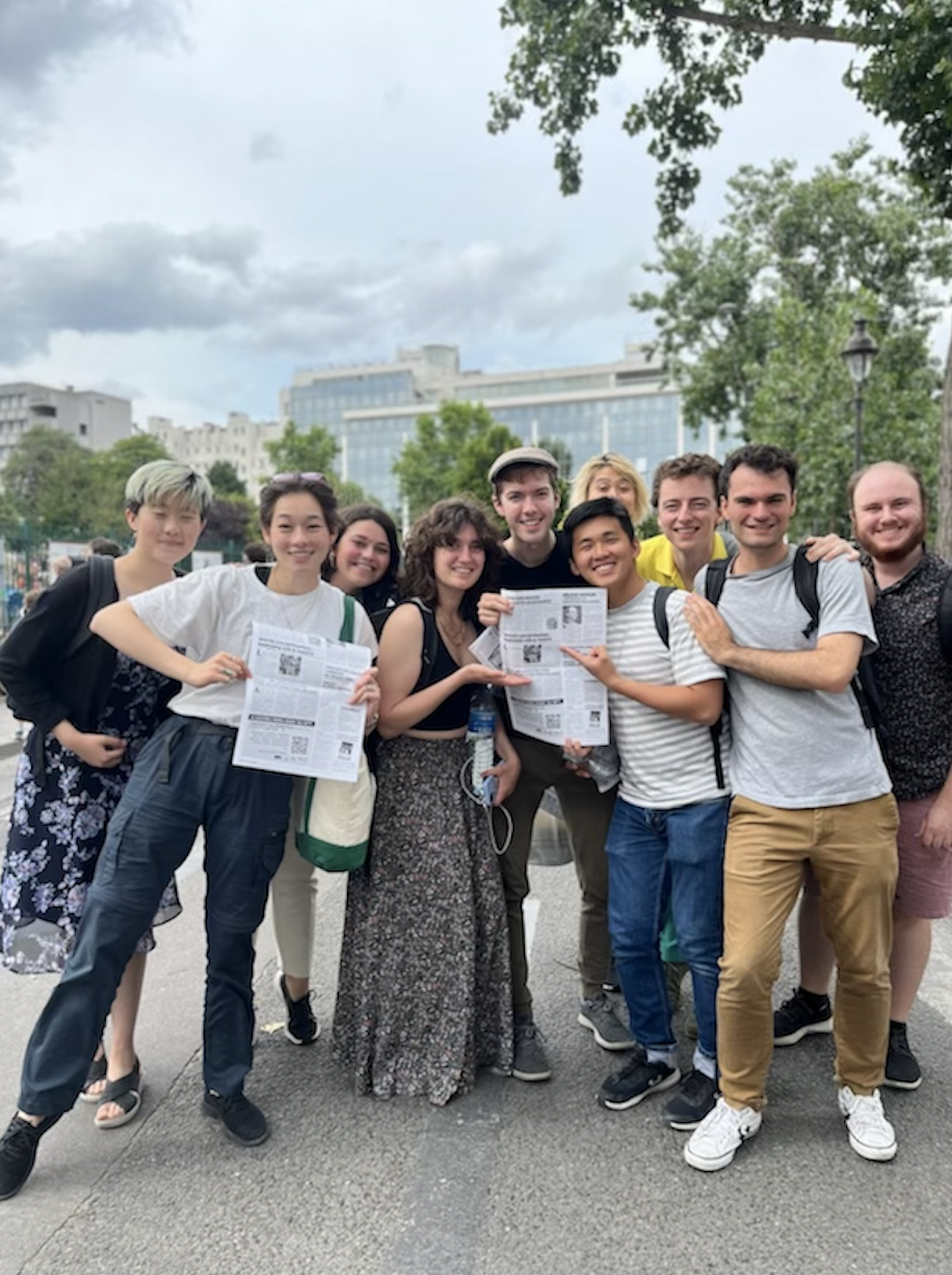 Headlining a Paris Choral Festival