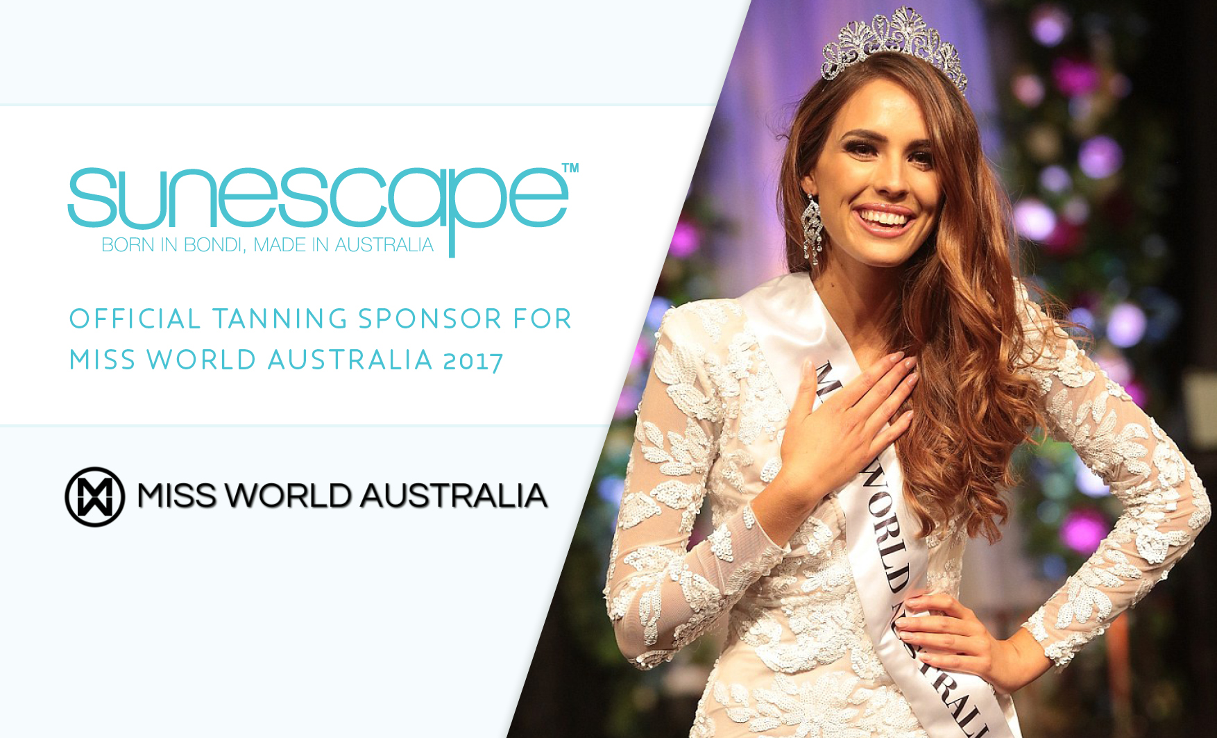 Madeline Cowe was crowned Miss World Australia for 2016...