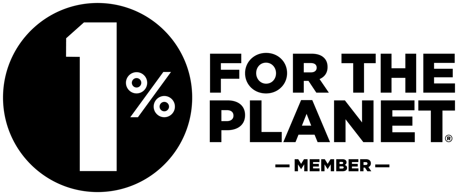 Proud Member of 1% for the Planet logo