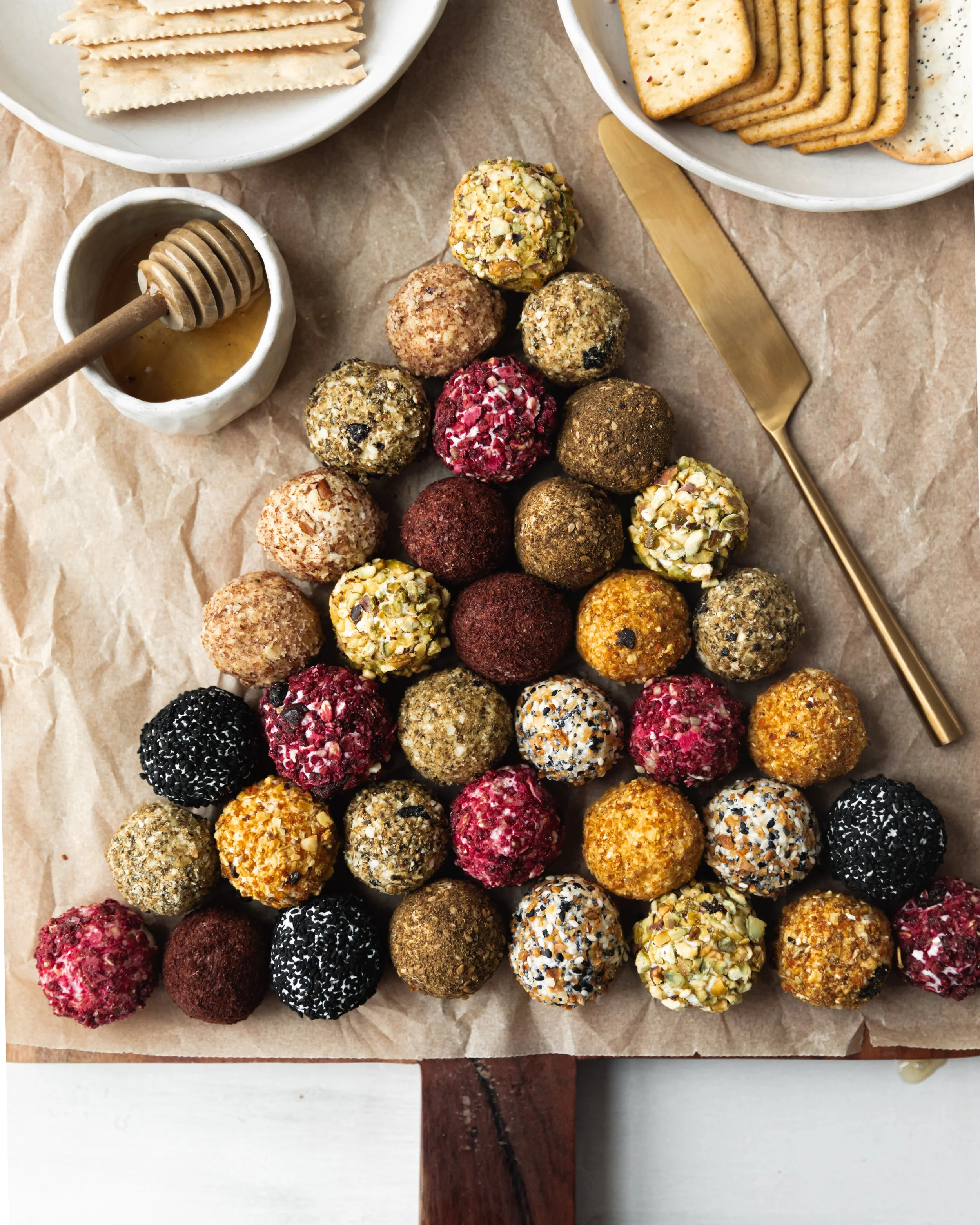 Mini Goat Cheese Balls Recipe — VICTORY DANCE FOODS