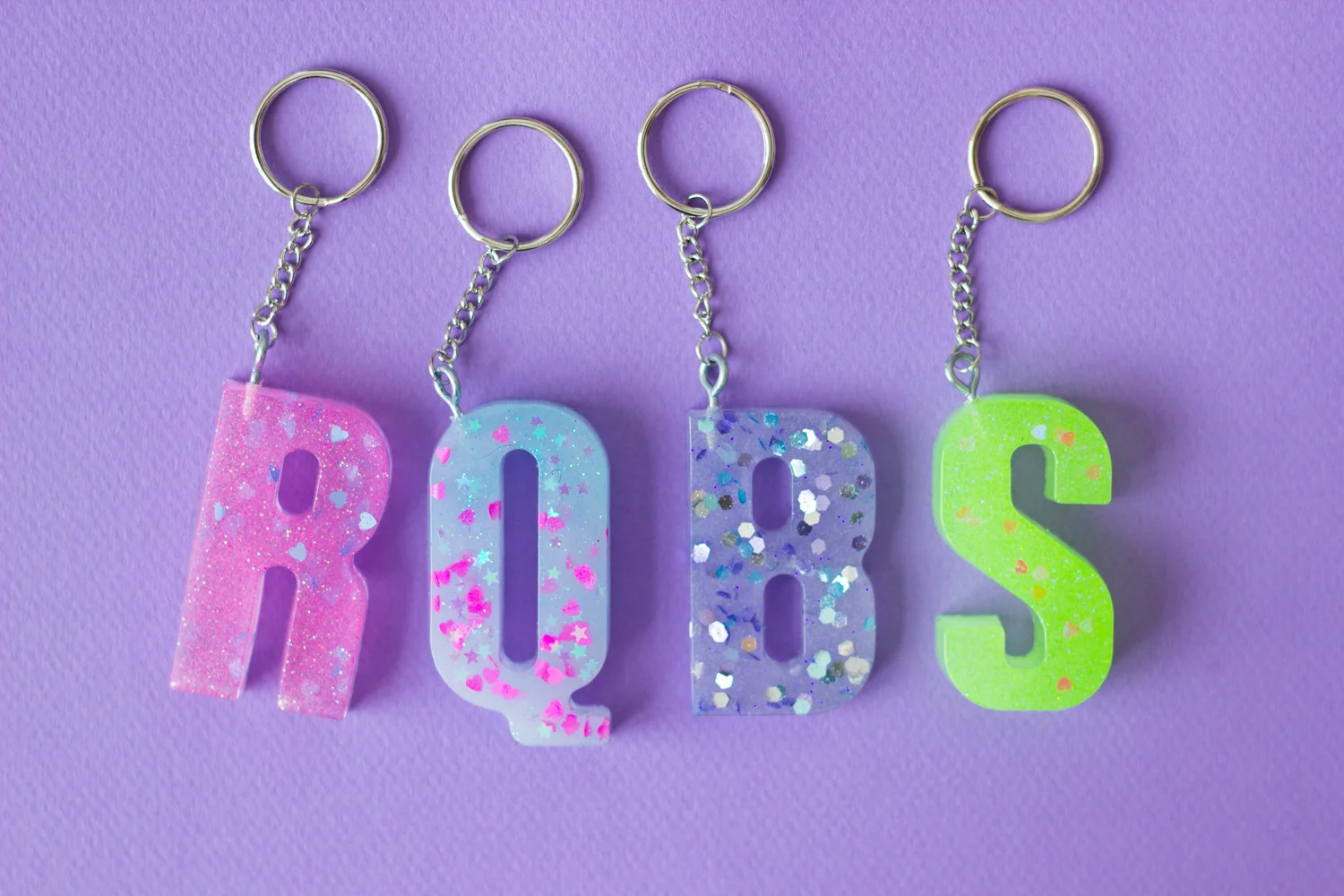 Custom Letter Keychain Cup Of Rahman