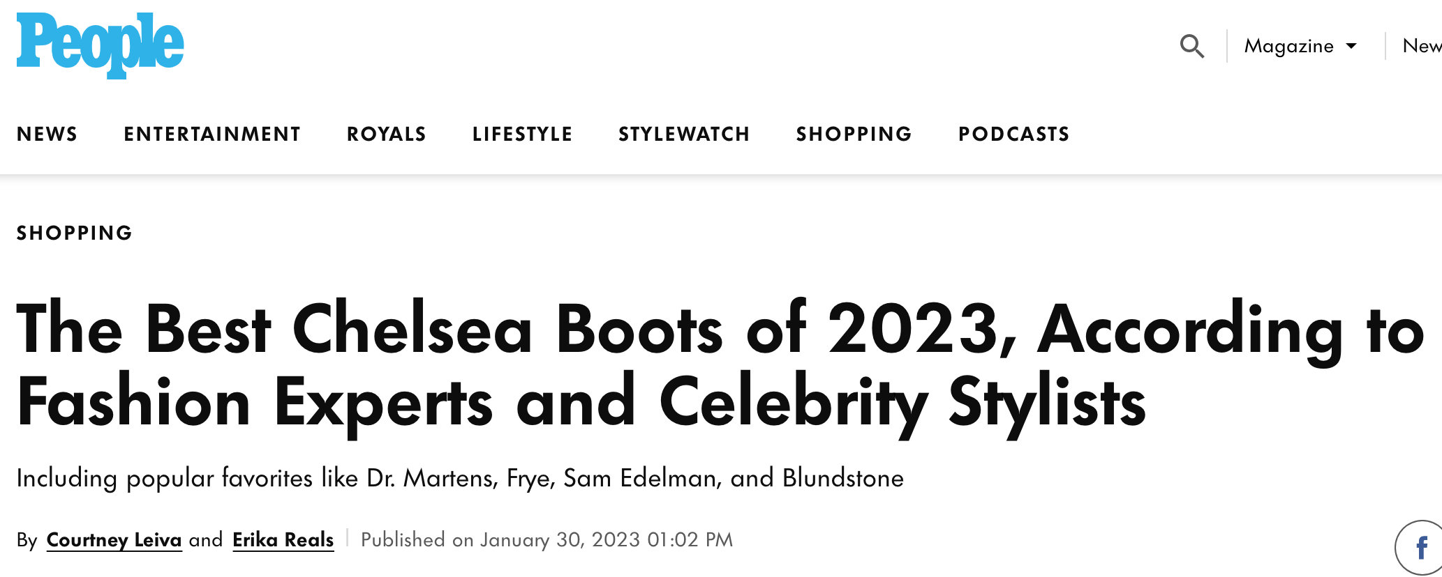 People The Best Chelsea Boots Of 2023, According To Fashion Experts And Celebrity Stylists