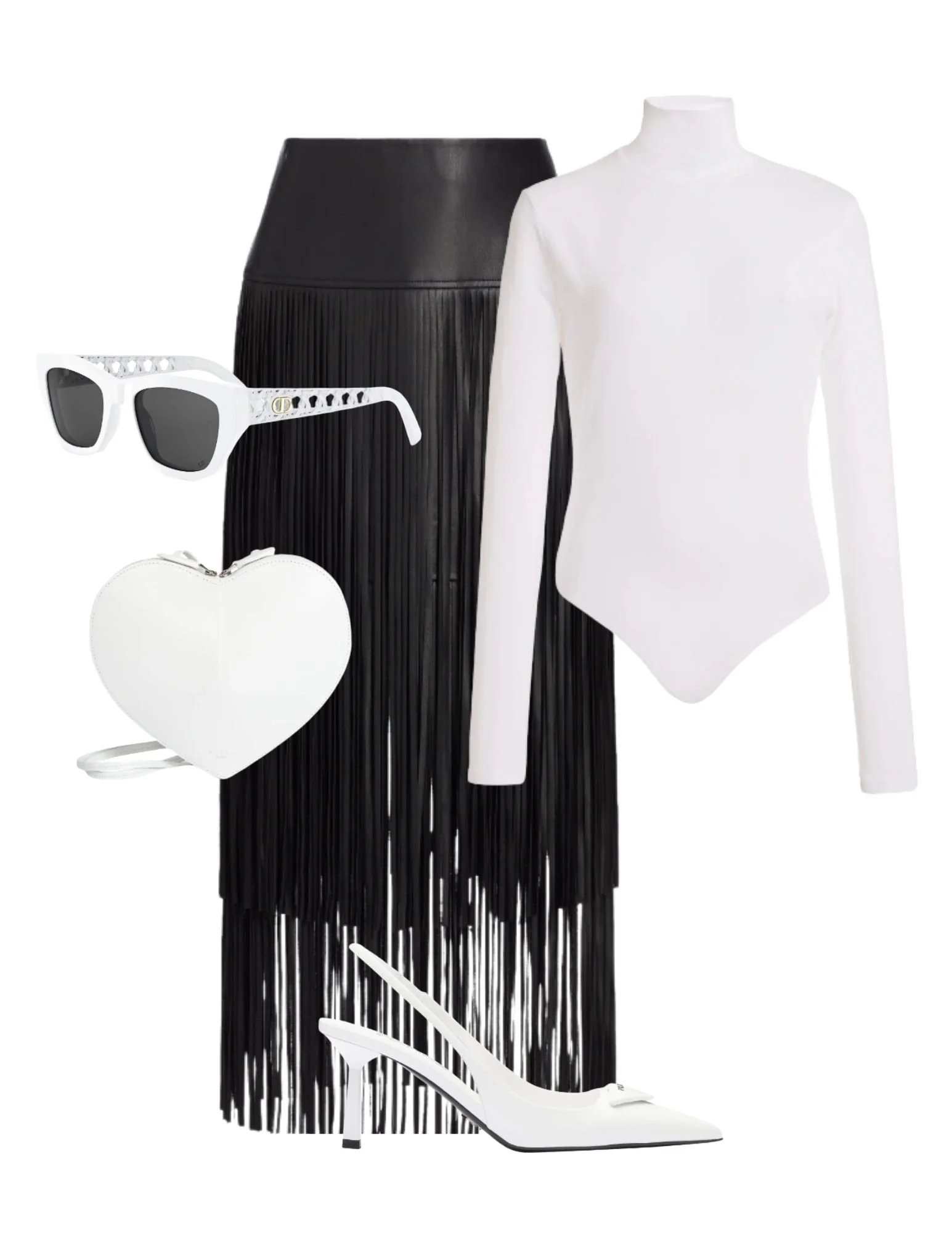 3 Modern and Edgy Ways to Style White