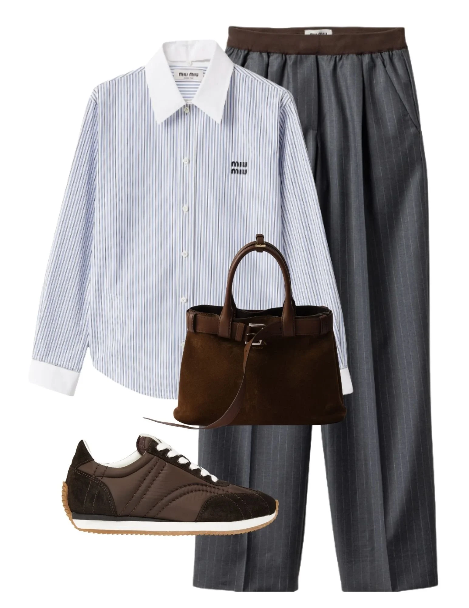 The Sharp Pleated Trouser