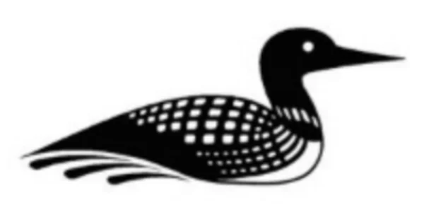 LOON WOODCUT: Beautiful loon woodcut print, with frame. $300.00 OBO. Contact the lady of the lake at lol@-----.com